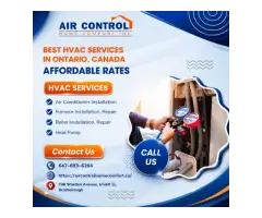 Best HVAC Services in Ontario, Canada – Affordable Rates