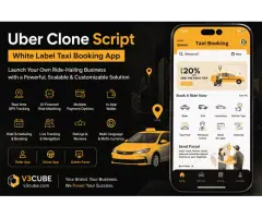 Uber Clone White Label Ride Booking App Development - 2