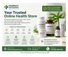 Pharmacy Apozona – Your Trusted Online Health & Wellness Store
