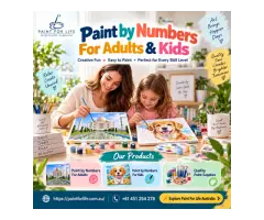 Paint By Numbers Australia – Creative Kits for Adults & Kids