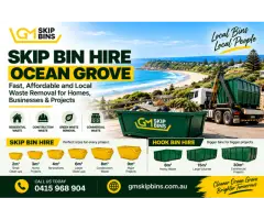 SKIP BIN HIRE OCEAN GROVE — GM SKIP BINS