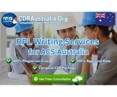 RPL Writing Services -for ACS Australia by Expert Writers
