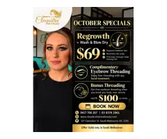 Exclusive October Specials – Hair & Beauty Offers in South Melbourne