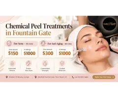 Chemical Peel Treatments in Fountain Gate | Masters Of Beauty Lounge