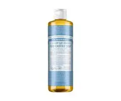 Dr. Bronner's Baby Unscented Castile Soap – 473 ml