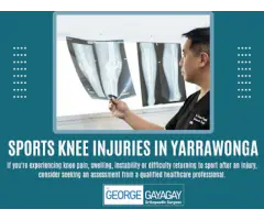 Sports Knee Injuries in Yarrawonga