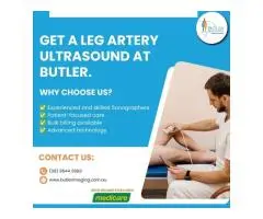 Get a Leg Artery Ultrasound at Butler Medical Imaging! (08) 9544 3999