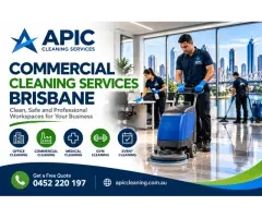 Commercial Cleaning Services Brisbane | Free Quotes | APIC