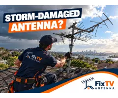 Storm-Damaged Antenna Repair Services in Freshwater